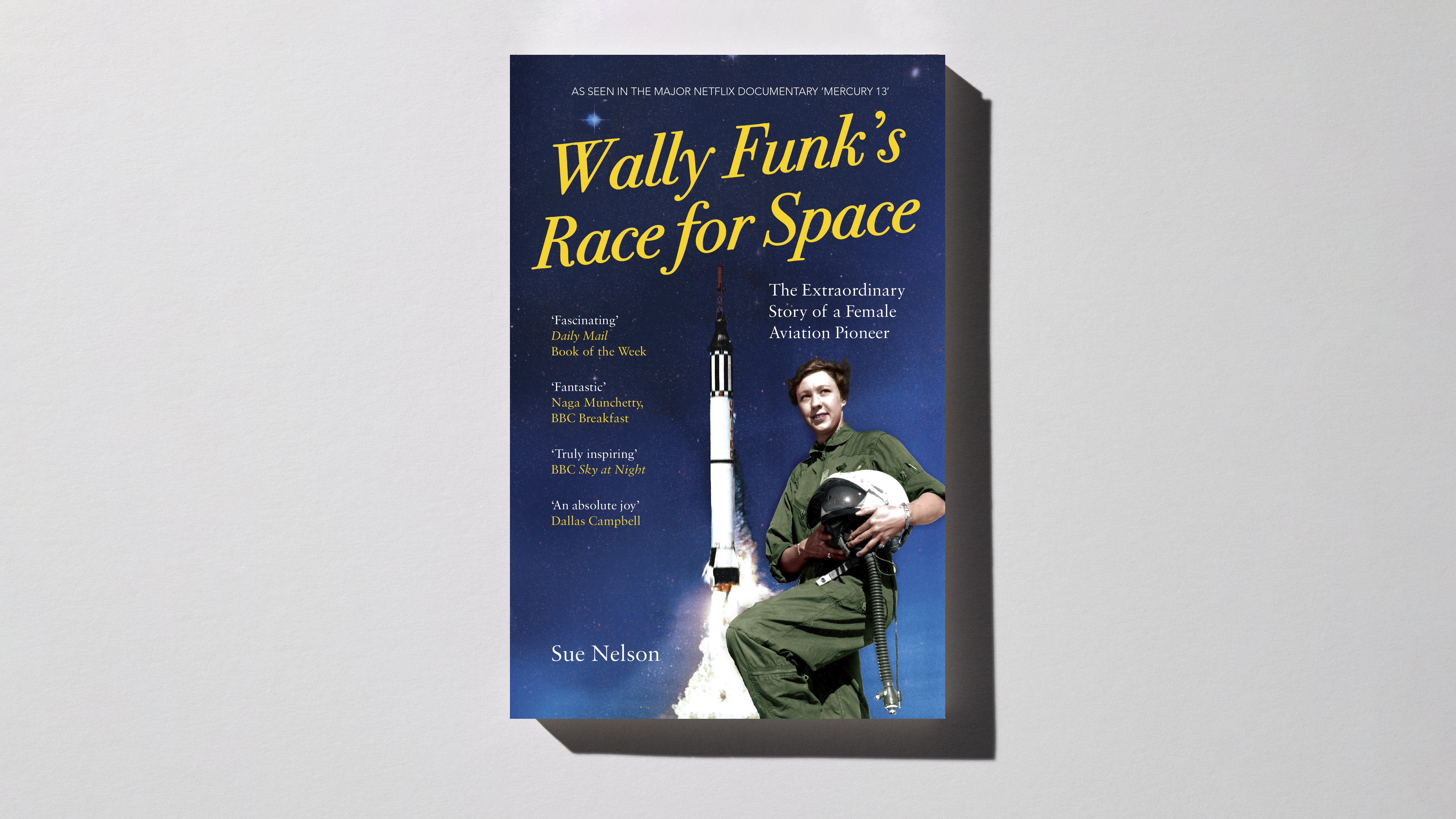 Sue Nelson and Wally Funk