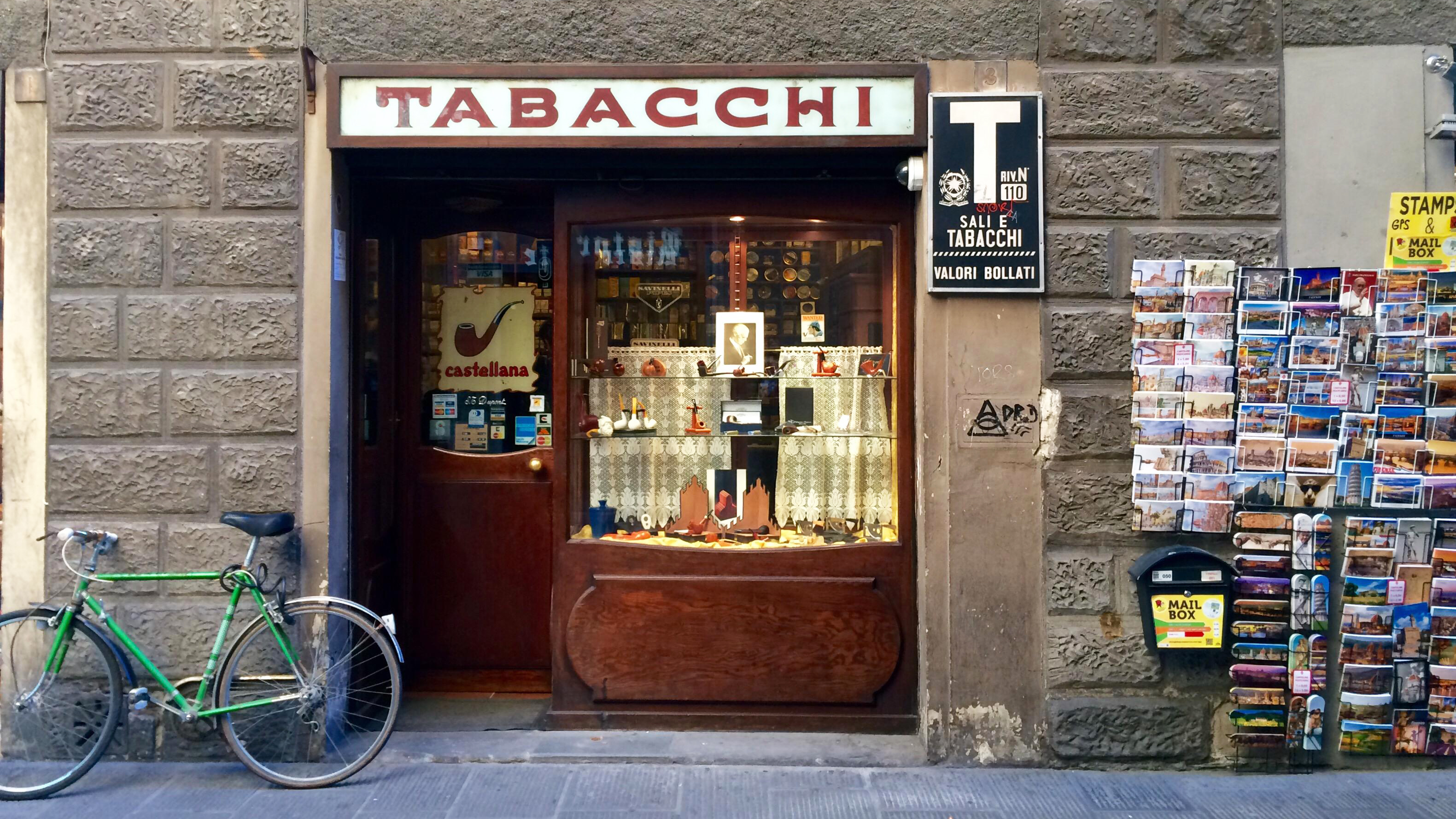 Tall Stories 20: the tabaccheria sign