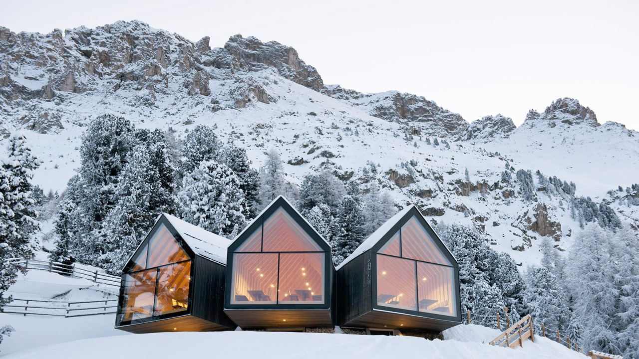 Dining in the mountains