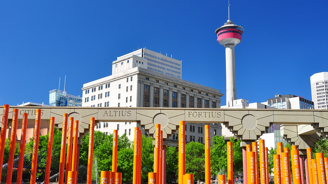 Tall Stories 244: Olympic Plaza, Calgary