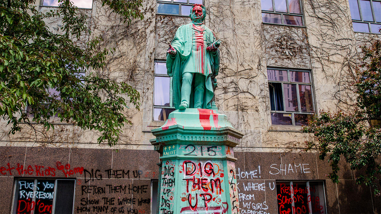 Tall Stories 261: The statue of Egerton Ryerson, Toronto