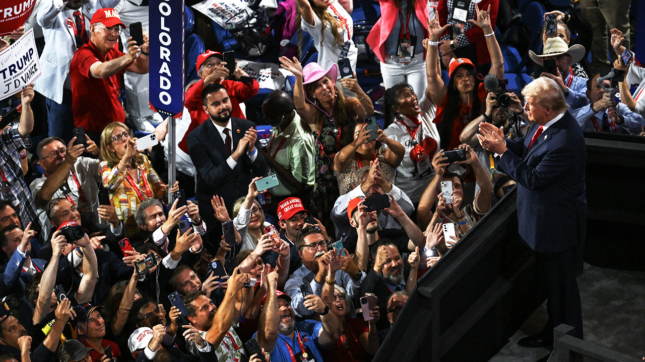 Donald Trump at the Republican National Convention