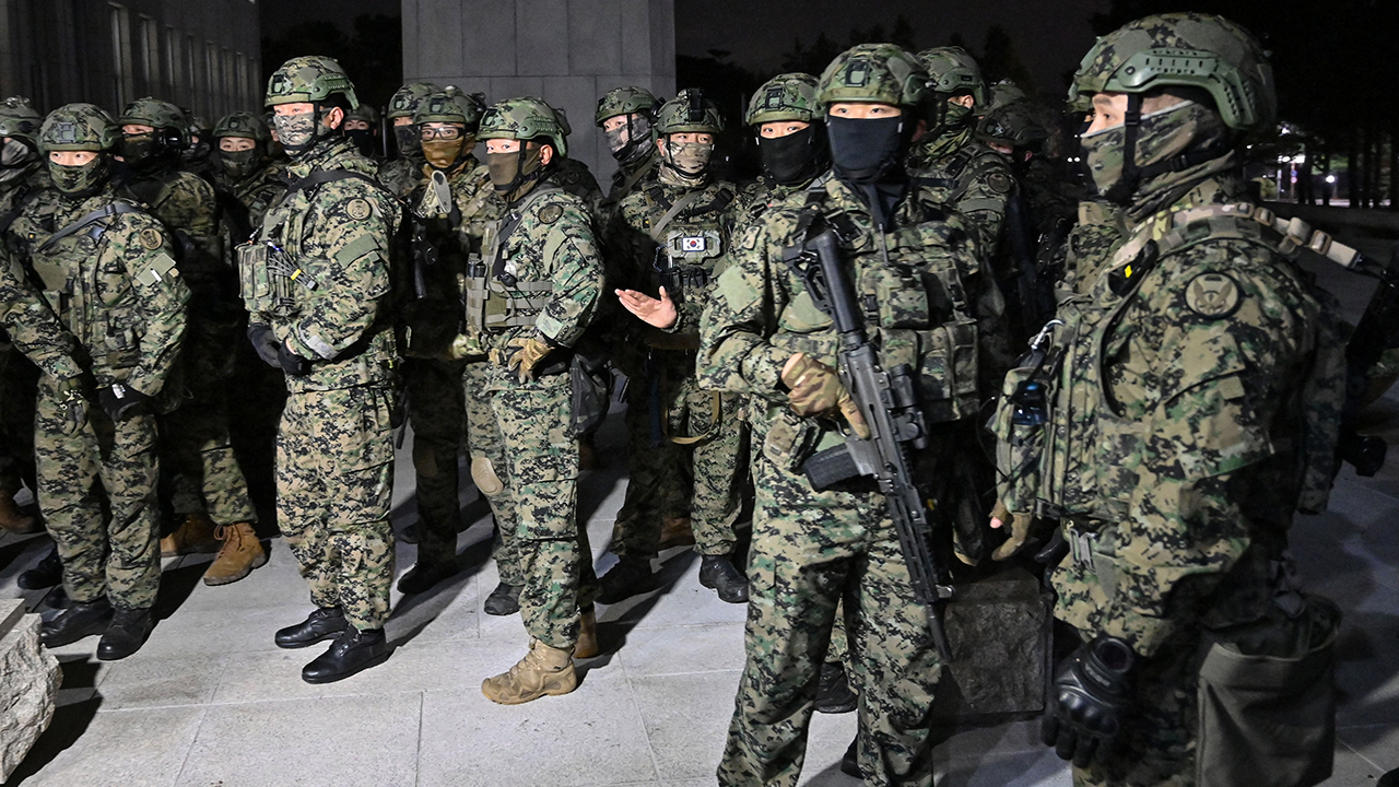 South Korea declares martial law