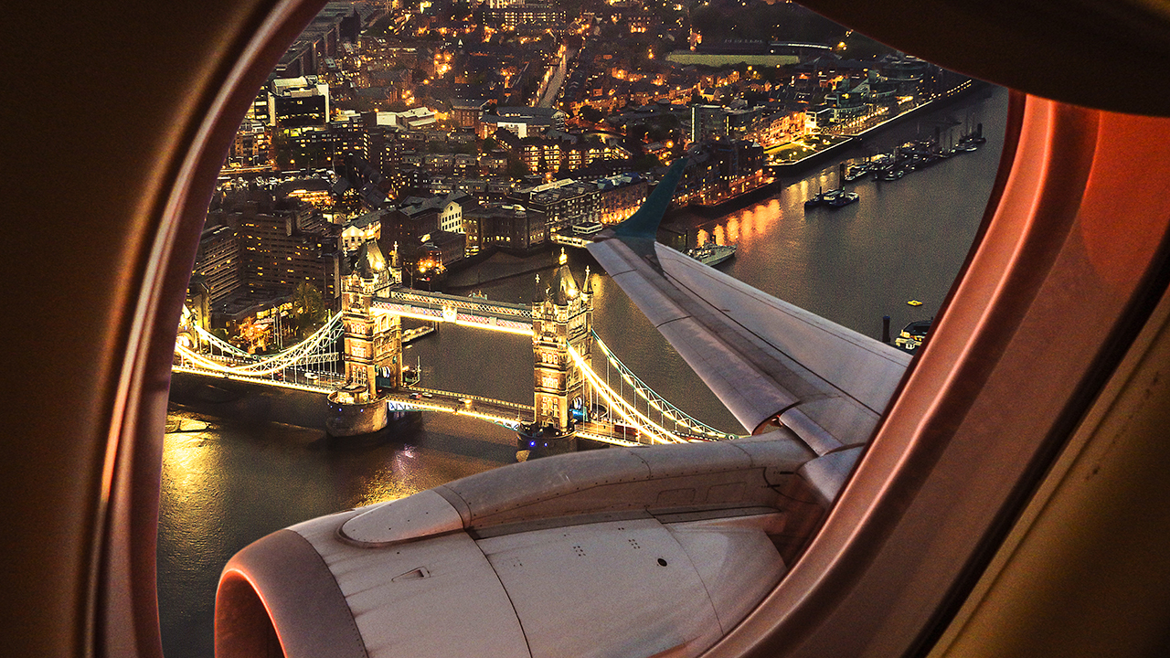Seeing cities from the sky