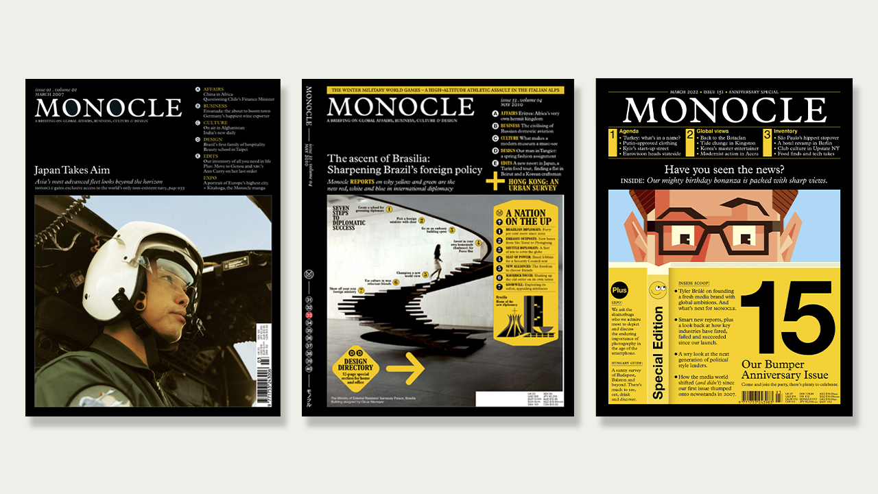 Monocle’s 15 years