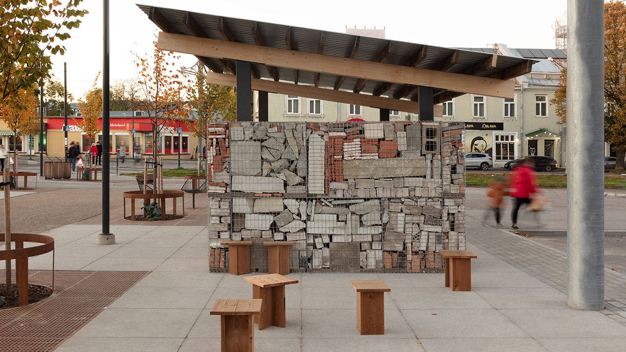 Tallinn Architecture Biennale, formations in clay furniture, Cathay Pacific’s Aria Suites