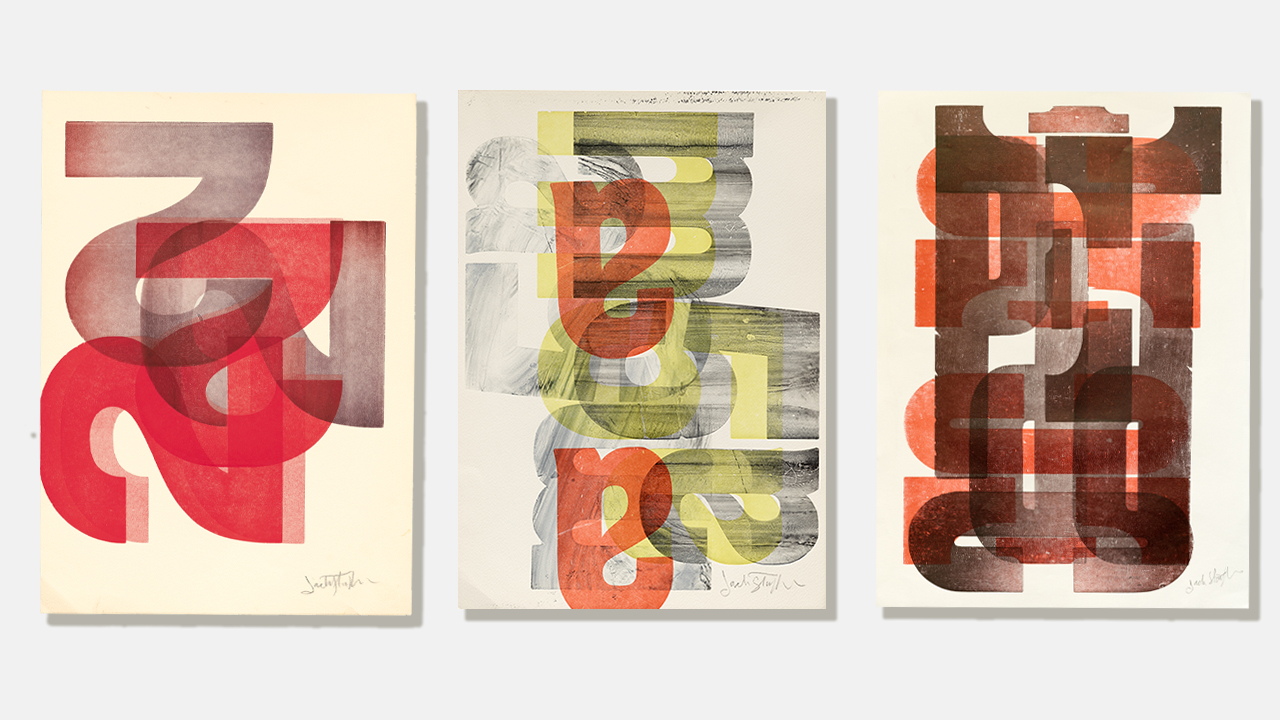 ‘Typographic Jazz: The Monoprints of Jack Stauffacher’