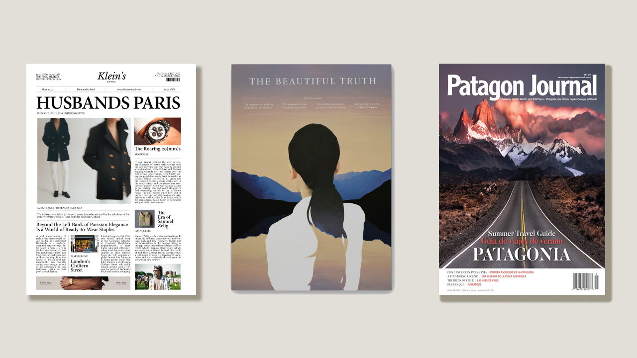 ‘The Beautiful Truth’, ‘Digital Storytelling’, ‘Klein’s Journal’ and ‘Patagon Journal’