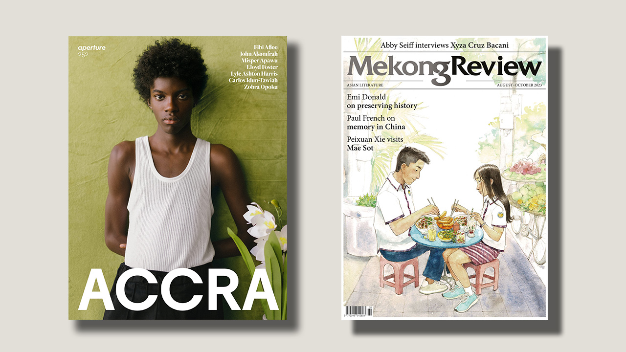 Photography in Ghana, an Asian literary journal and the transition to print