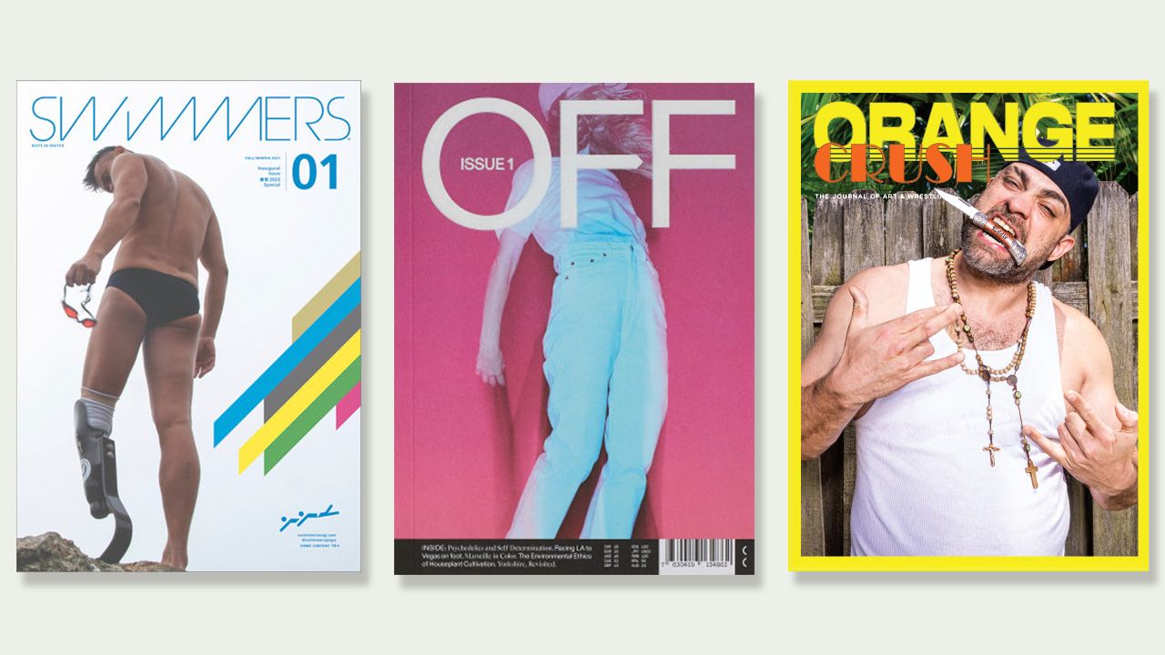 ‘Orange Crush’, ‘Off’ and ‘Swimmers’