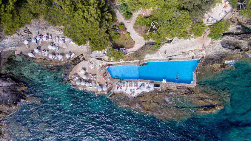Tall Stories 365: Le Provençal Hotel Pool, Giens Peninsula