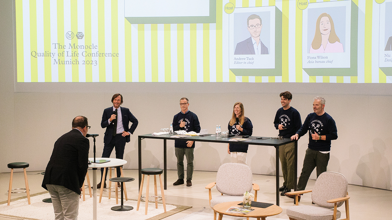 From the Monocle Quality of Life Conference