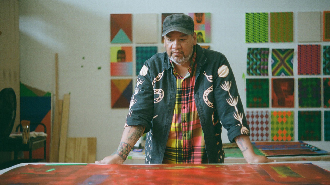 In the studio with Jeffrey Gibson