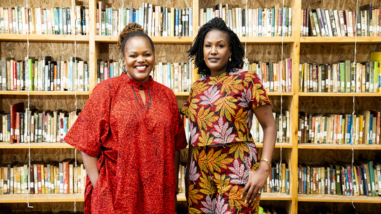 Wanjiru Koinange and Angela Wachuka