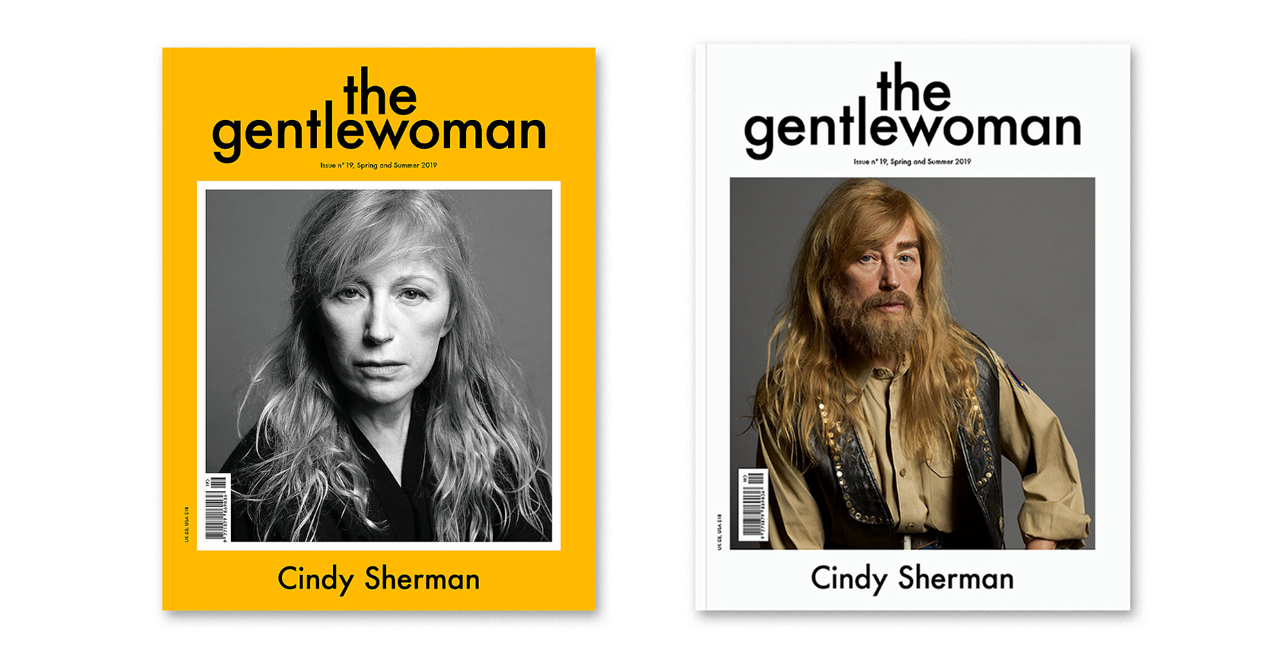 On the cover of a magazine