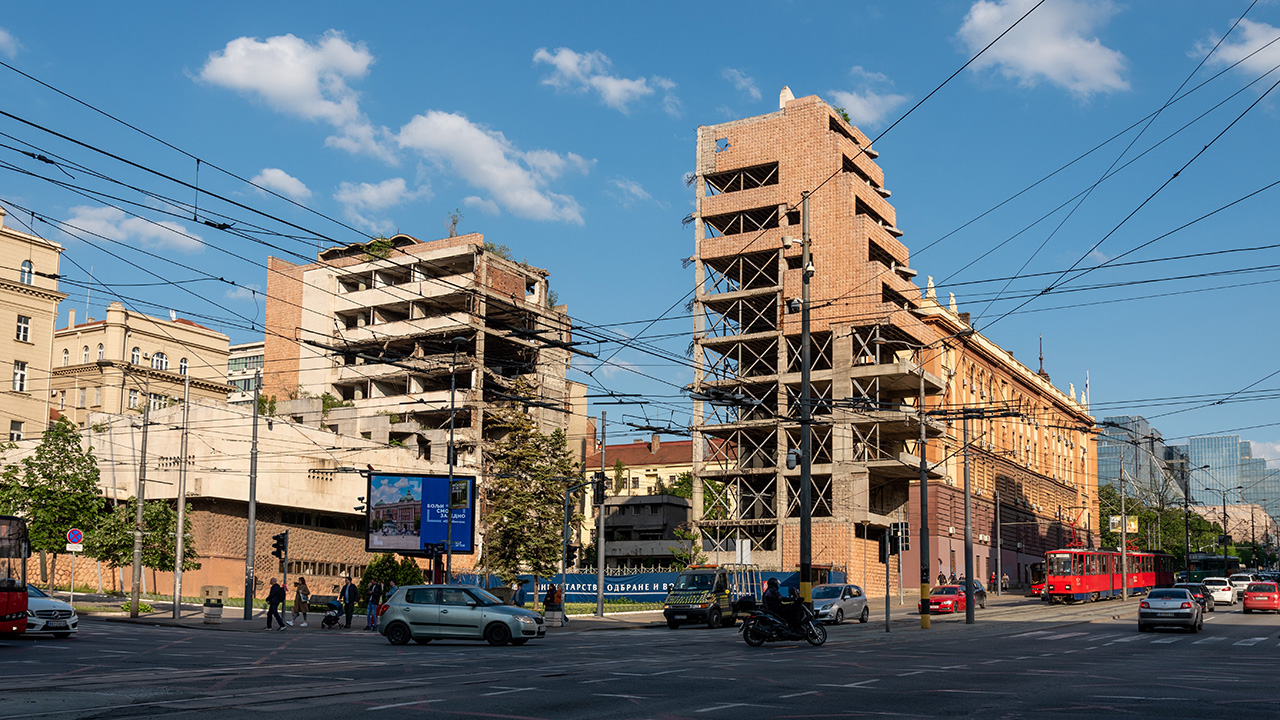 Tall Stories 412: The Yugoslav Ministry of Defence building, Belgrade