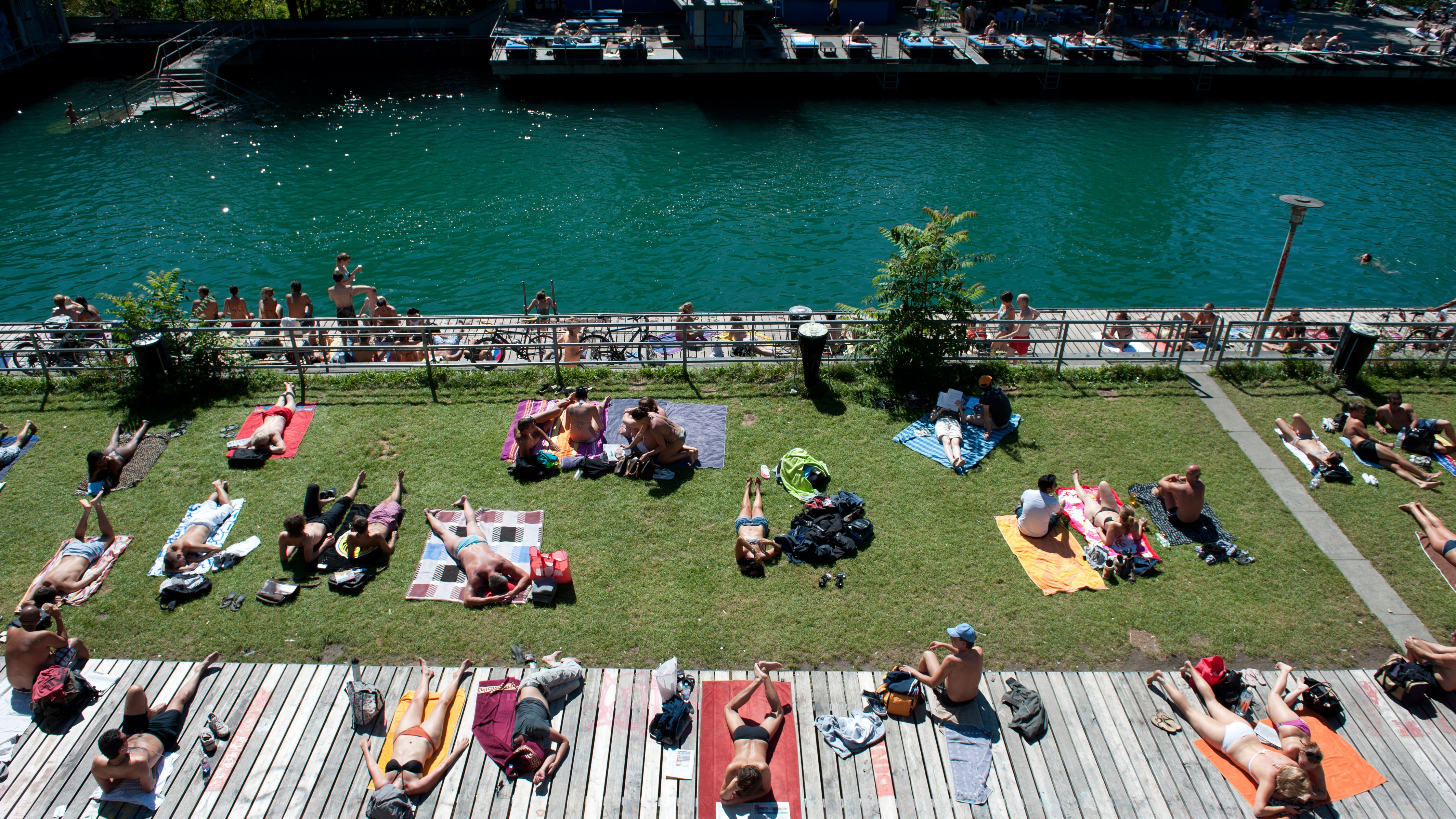 Tall Stories 61: Zürich river swimming