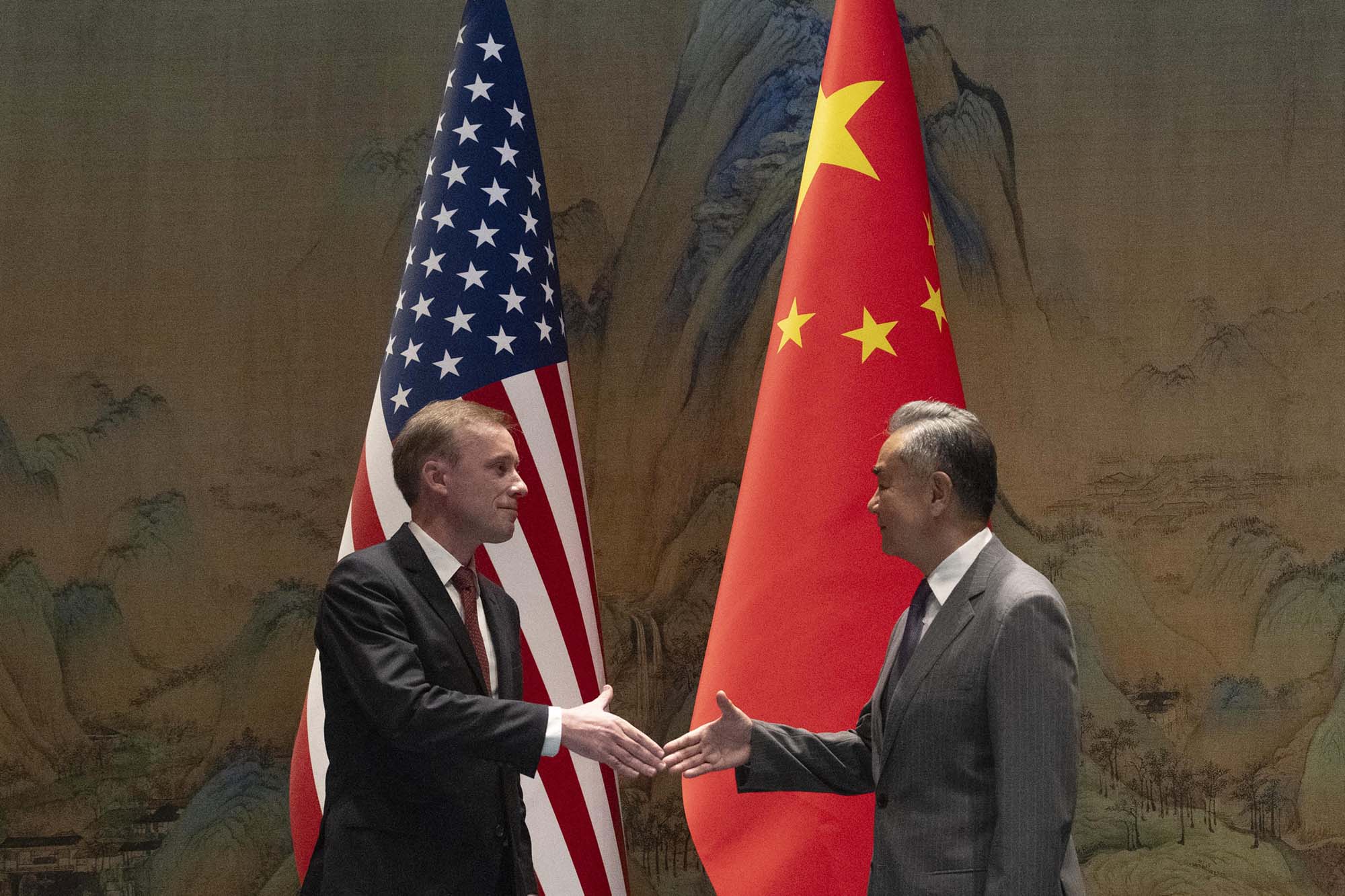 Jake Sullivan visits China and Russia launches more air attacks on Ukraine