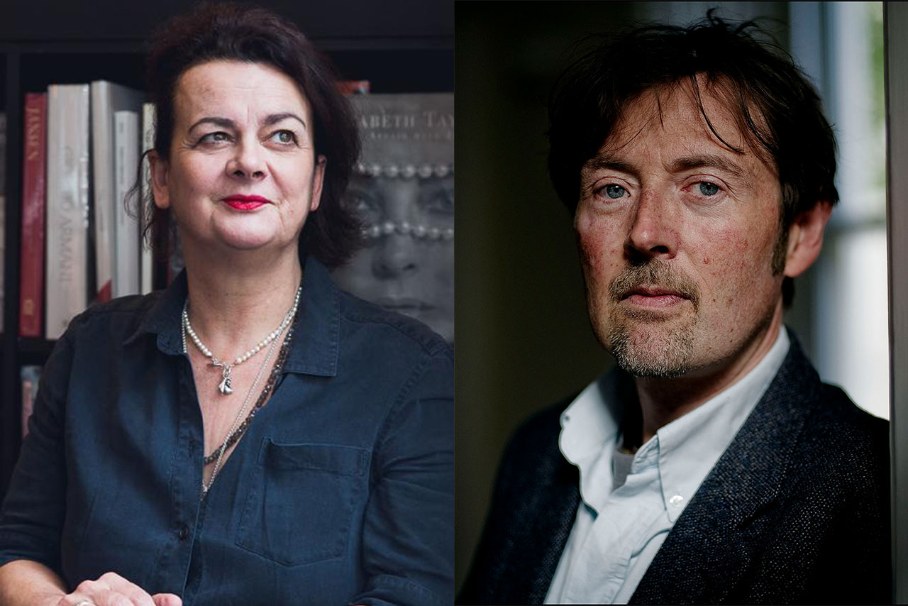 Clare Conville and DBC Pierre