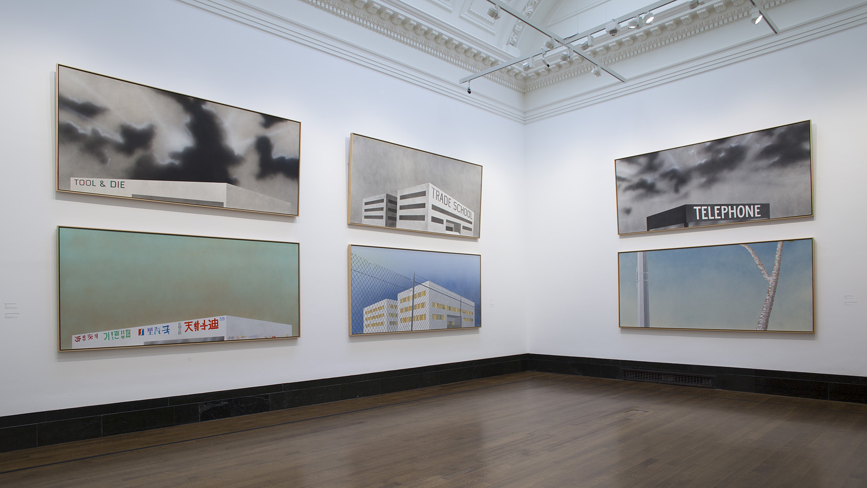 Ed Ruscha and Thomas Cole at the National Gallery